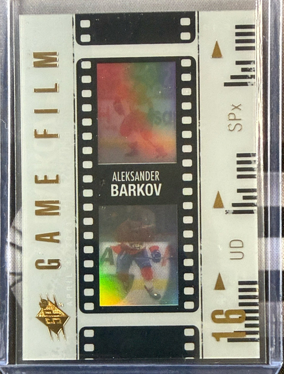 2024-25 SPx Aleksander Barkov Game Film #GF-14 - Front