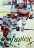 2025-26 Fleer Flair Hockey Alexis Lafrenière Forecheck #86 331/349 - Front