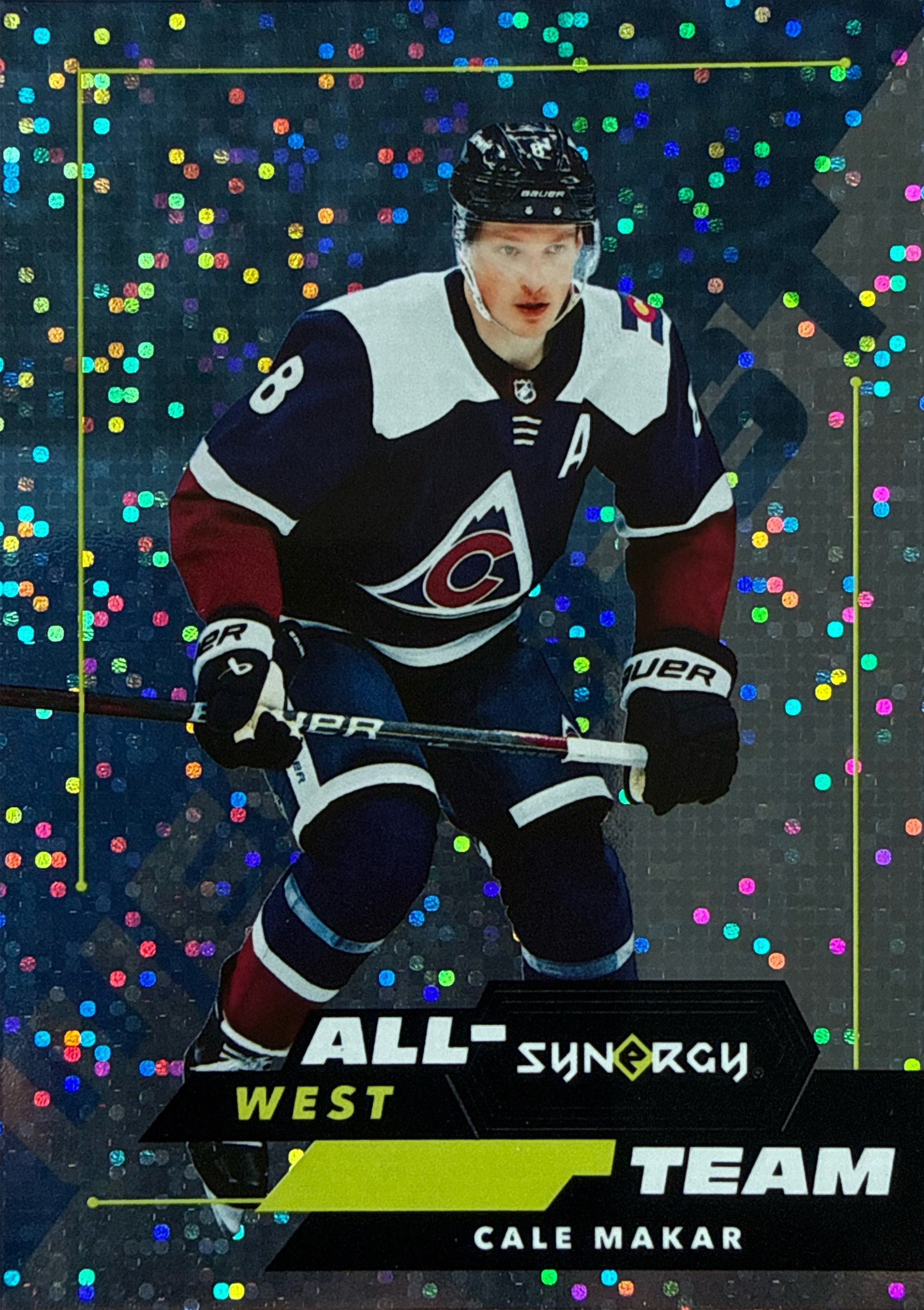 2024-25 Synergy Cale Makar All-Synergy Team West #AS-6 - Front