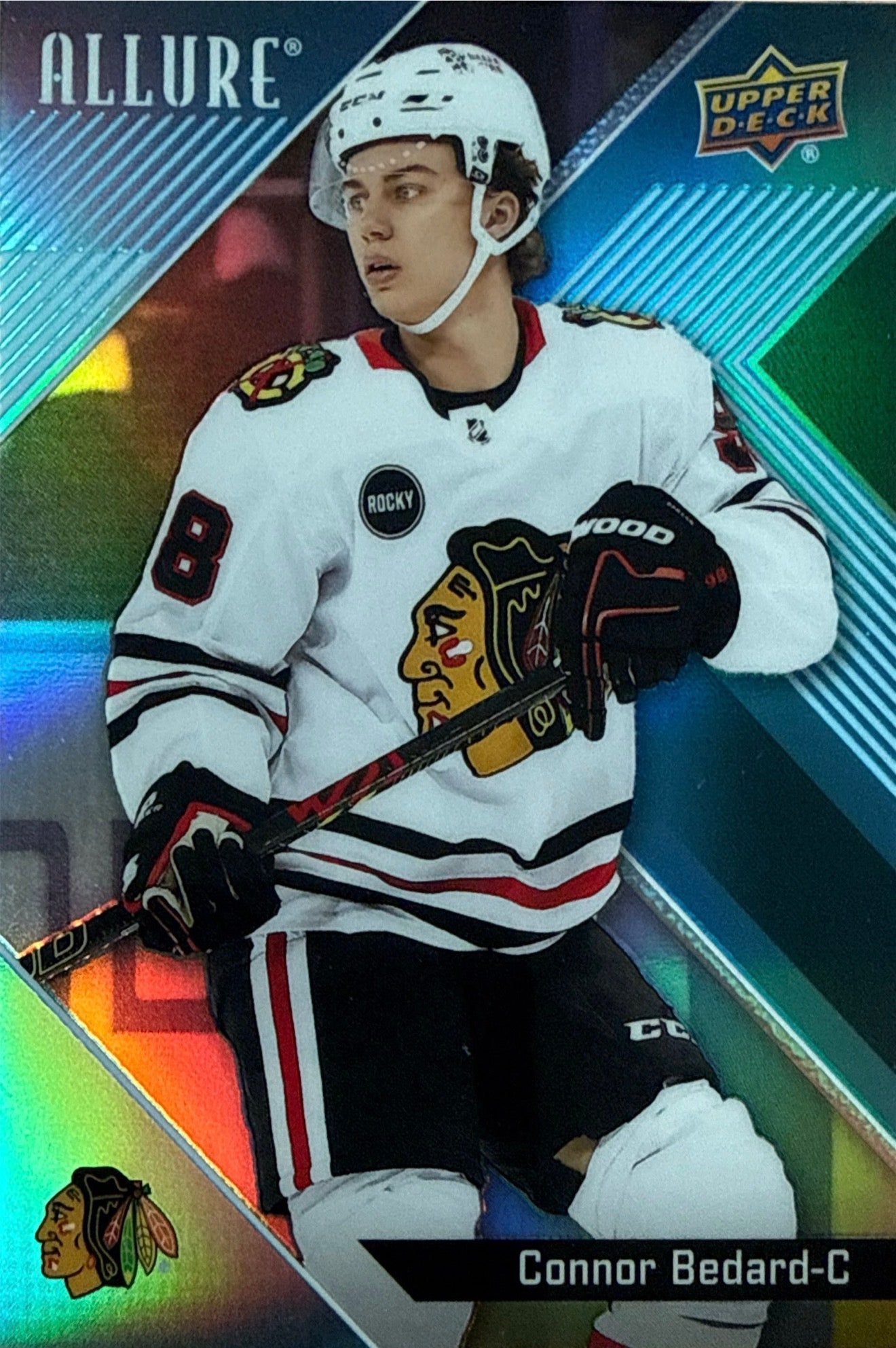 2024-25 Upper Deck Allure Connor Bedard #94 Front