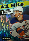 2024-25 Upper Deck Synergy #1 Hits Connor McDavid #1H-3 Front