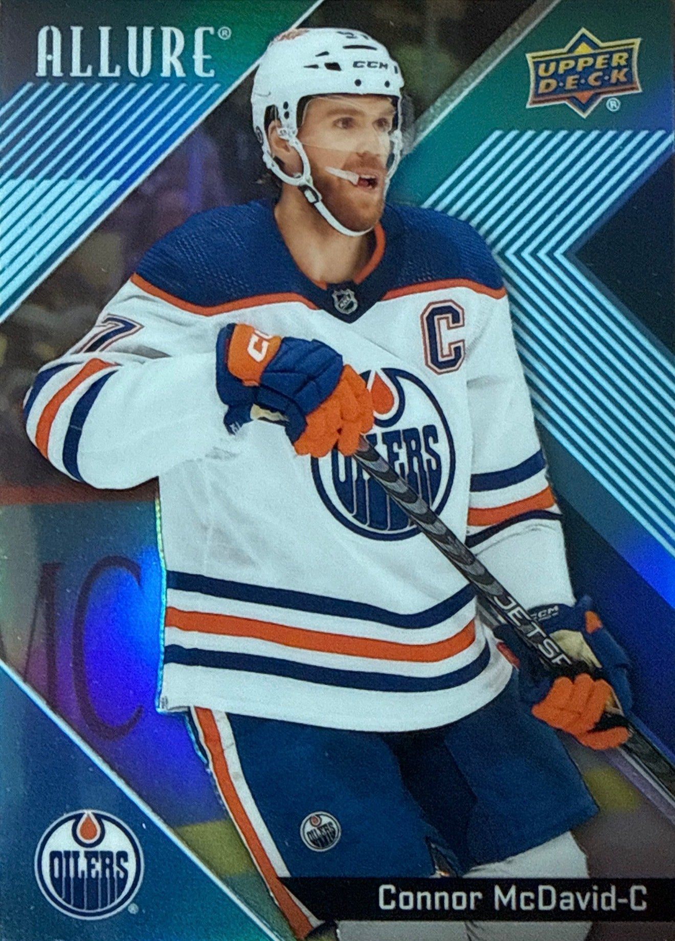 2024-25 Upper Deck Allure Connor McDavid #97 Front