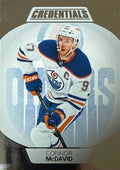 2022-23 Upper Deck Credentials Connor McDavid #33 Front