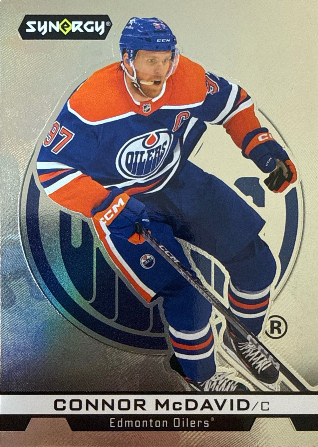 2024-25 Upper Deck Synergy NHL Impressions Connor McDavid #IM-6 Front