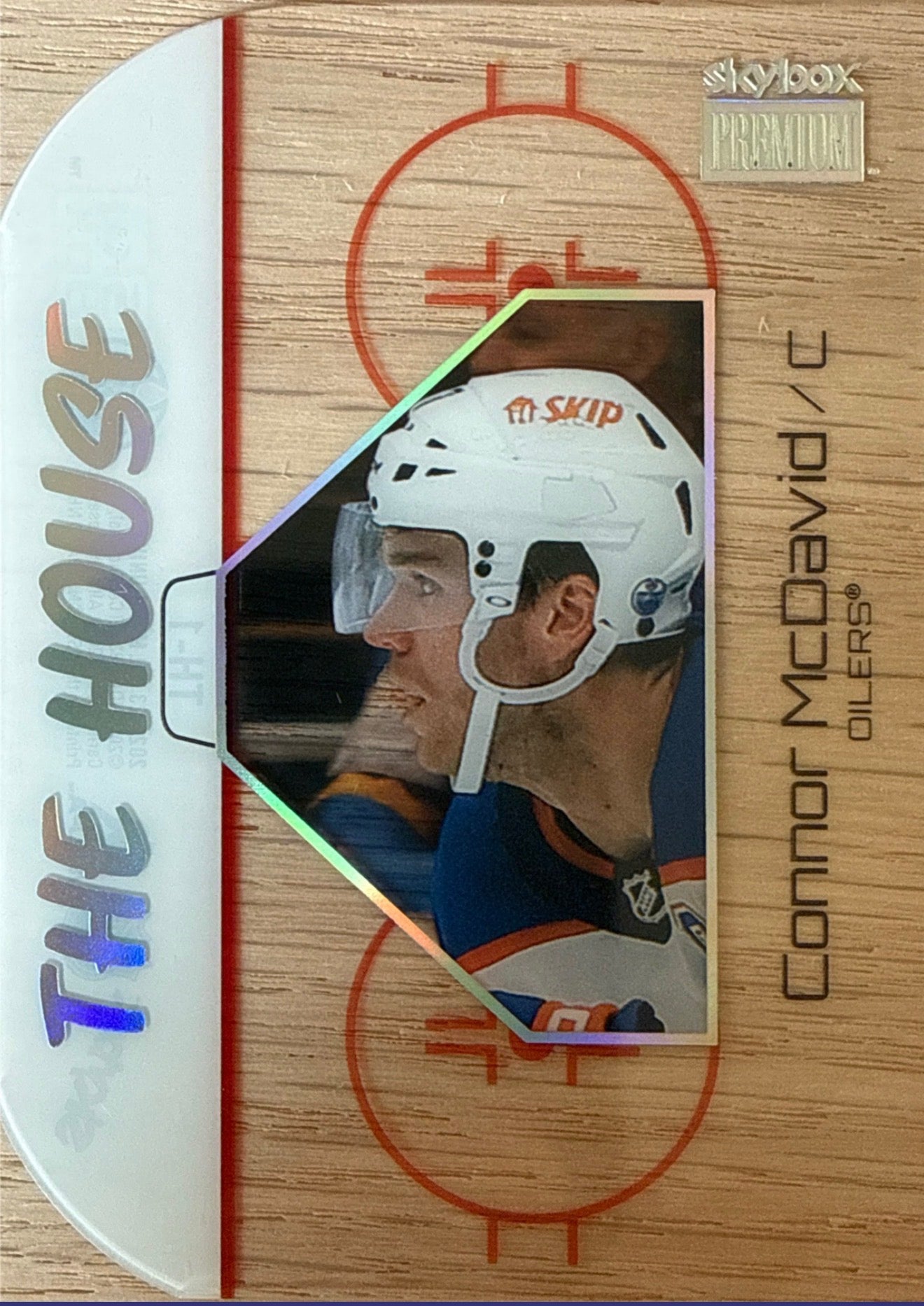 2022-23 SkyBox Metal Universe Connor McDavid The House #TH-1 Front