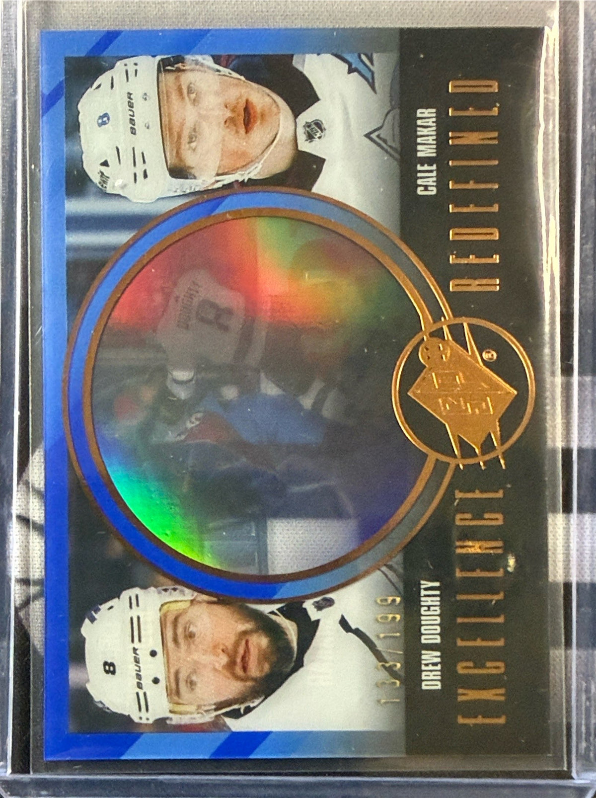 2024-25 SPx Excellence Redefined Blue #EX-4 Makar Doughty - Front