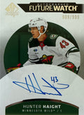 2025-26 SP Authentic Hunter Haight Future Watch Auto 909/999 - Front