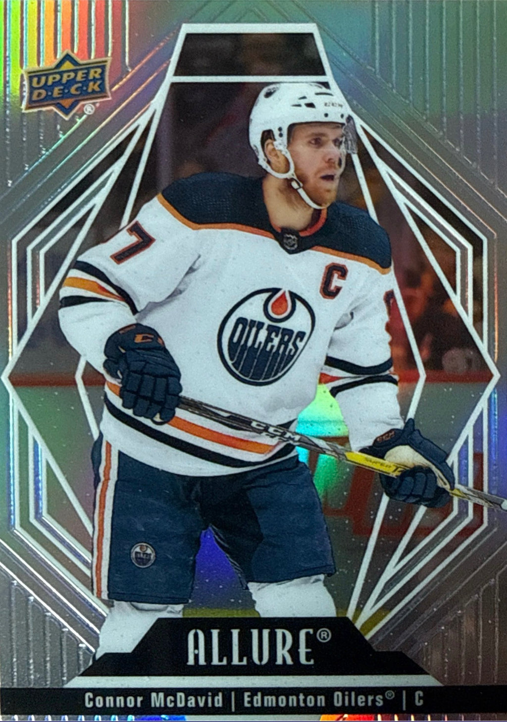 2022-23 Upper Deck Allure Connor McDavid #97 Front