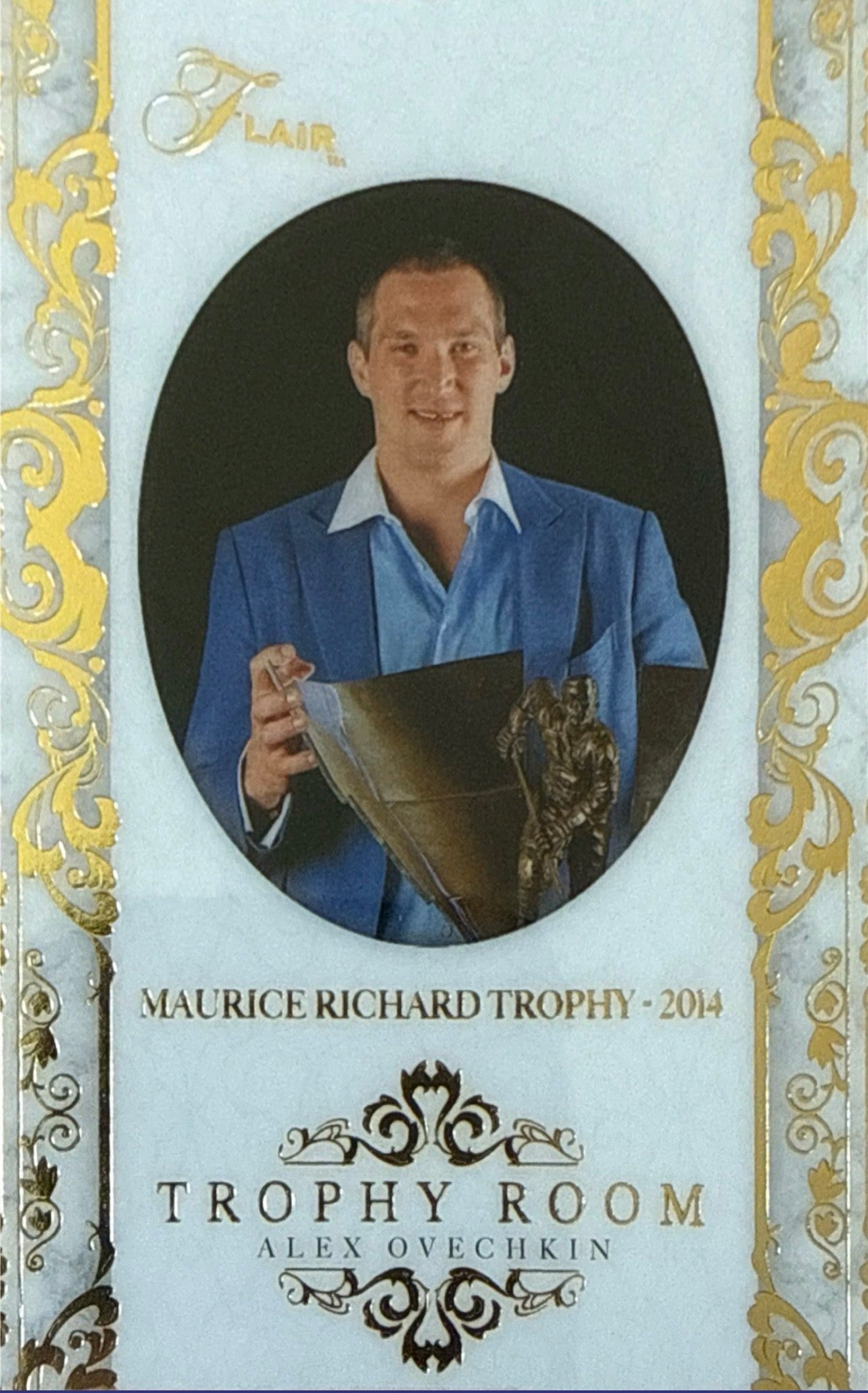 2025-26 Flair Alex Ovechkin Trophy Room TR-9 - Front