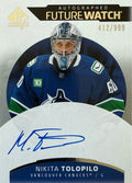 2025-26 SP Authentic Nikita Tolopilo Future Watch Auto 412/999 - Front