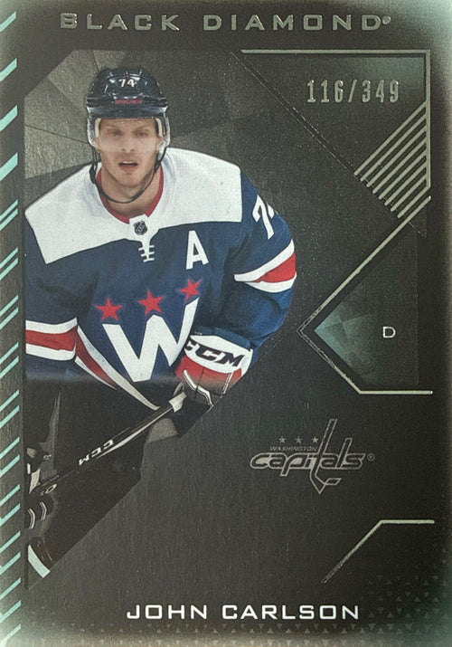 2021-22 Black Diamond John Carlson #BDB-CA 116/349 - Front