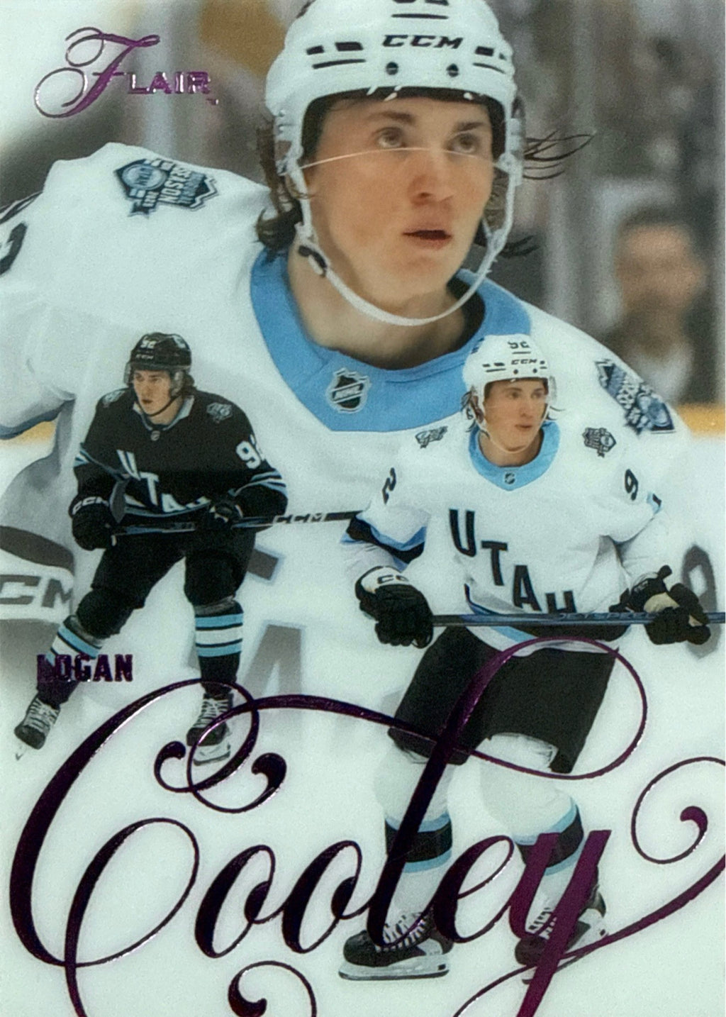 2025-26 Fleer Flair Hockey Logan Cooley Backcheck #126 156/199 - Front