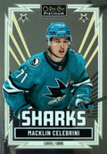 2025-26 O-Pee-Chee Platinum Retro Macklin Celebrini #R-5 Front