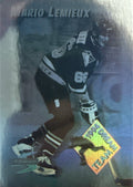 1993-94 Score Mario Lemieux 1994 Dream Team Hologram #DT15 - Front