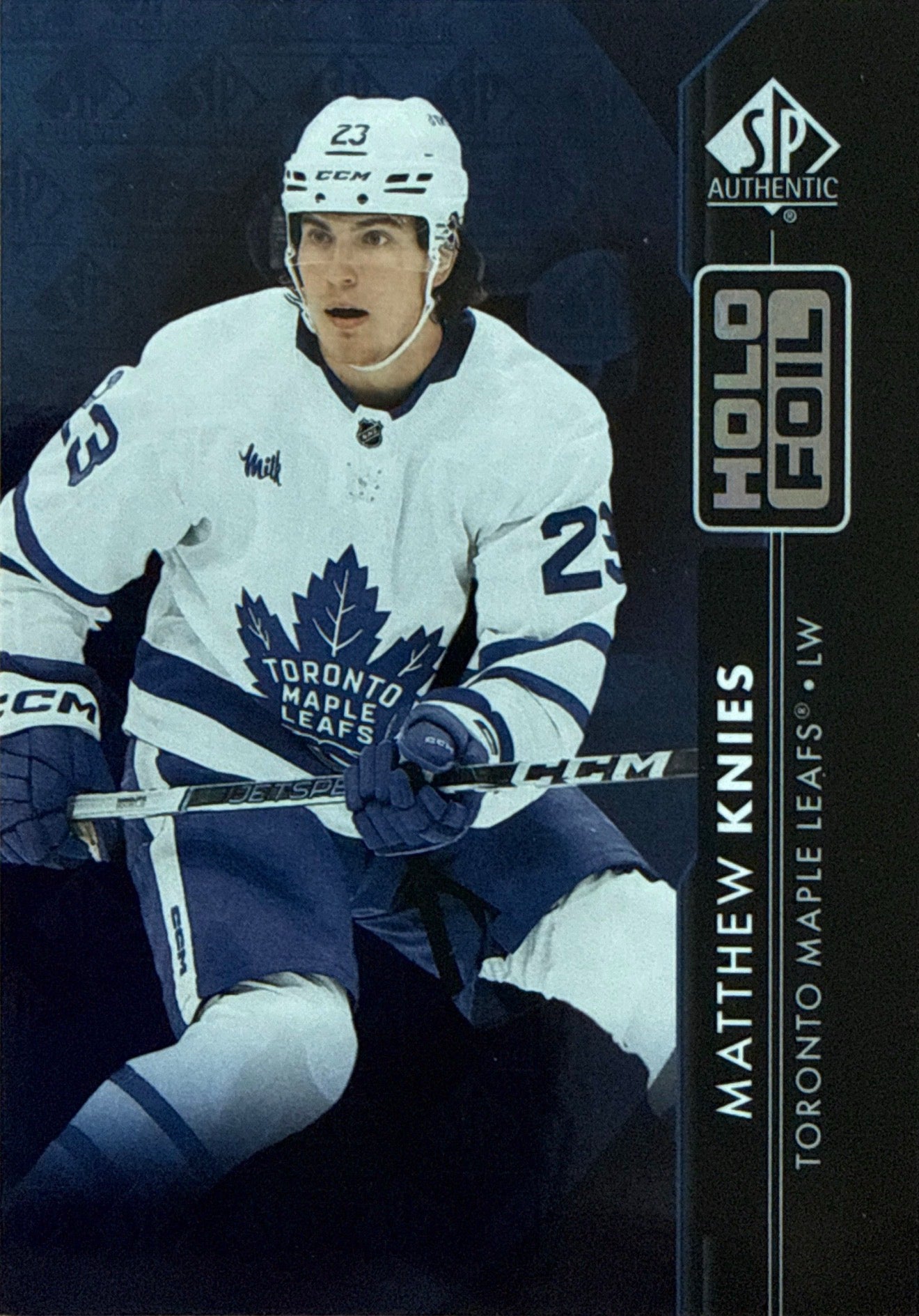 2023-24 SP Authentic Matthew Knies Holo Foil #HF-36 - Front
