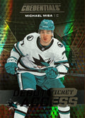 2025-26 Credentials Michael Misa Debut Ticket Access #102 858/999 - Front