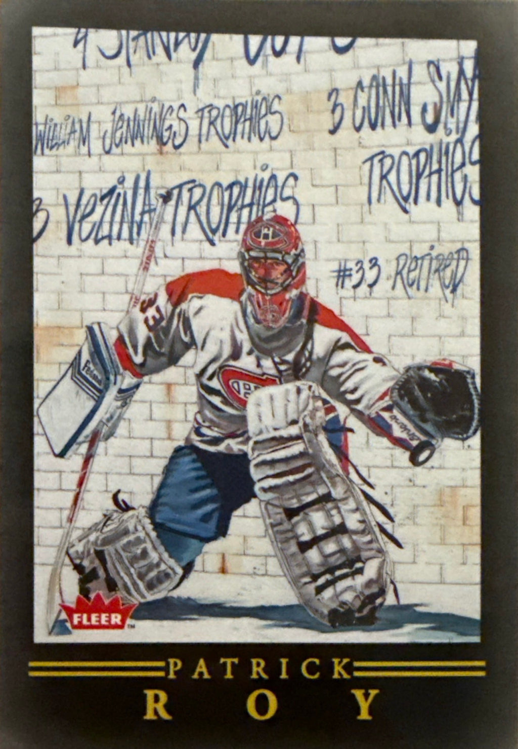 2022-23 Patrick Roy Upper Deck Credentials - Front
