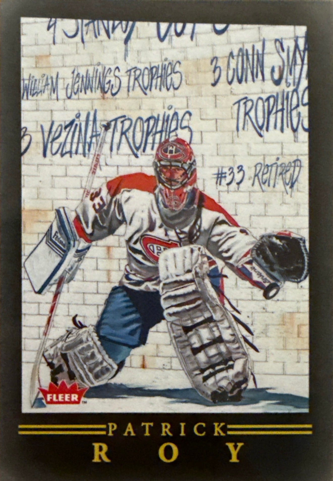 2022-23 Patrick Roy Upper Deck Credentials - Front