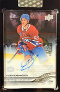 2025-26 Upper Deck Clear Cut Ivan Demidov Rookie Auto Encased #CC-10 /199 Front