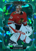 2025-26 O-Pee-Chee Platinum Spencer Knight Turquoise Fragments #26 065/249 - Front