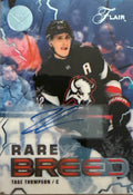 2025-26 Tage Thompson Flair Hockey Rare Breed Auto 35/99 - Front