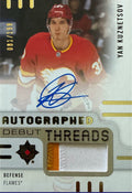 2024-25 Ultimate Collection Yan Kuznetsov Autographed Debut Threads 81/199 - Front